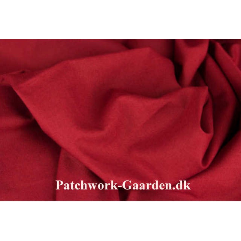 Heide : Mørk Rød - 150 cm bred