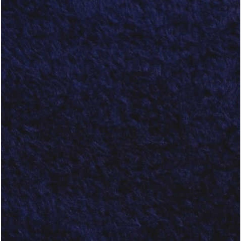 Chantal : Marine blå micro fiber fleece. - 165 cm bred - SENDES KUN TIL PAKKESHOP