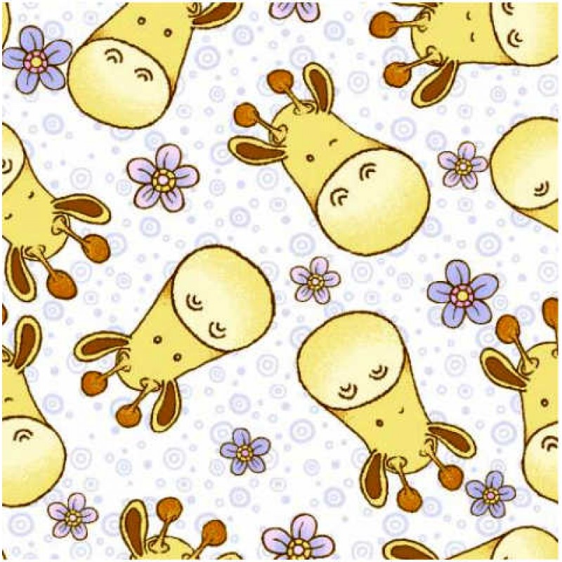 Giraffe Family : Små giraf ansigter