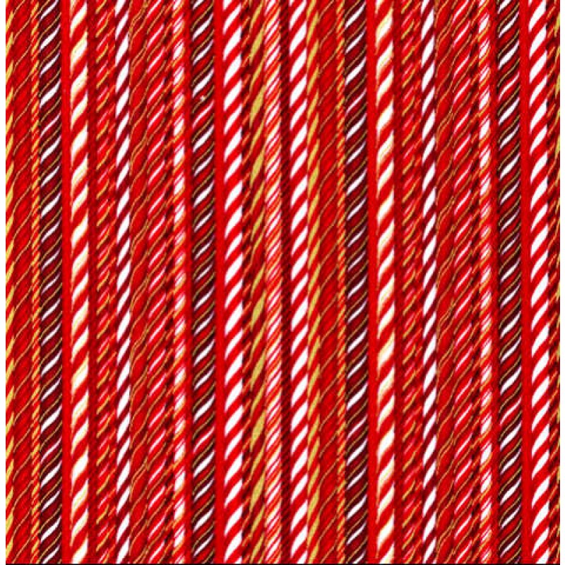 Season Greetings : Candy Cane - Rød
