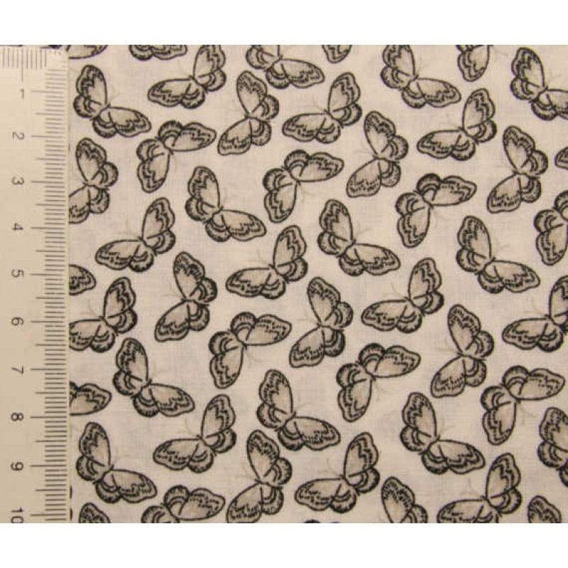 109-10 sorte sommerfugle