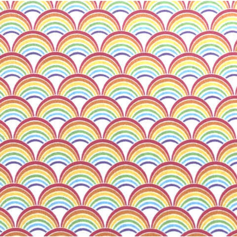 Toni : Regnbuer - 140 cm bred