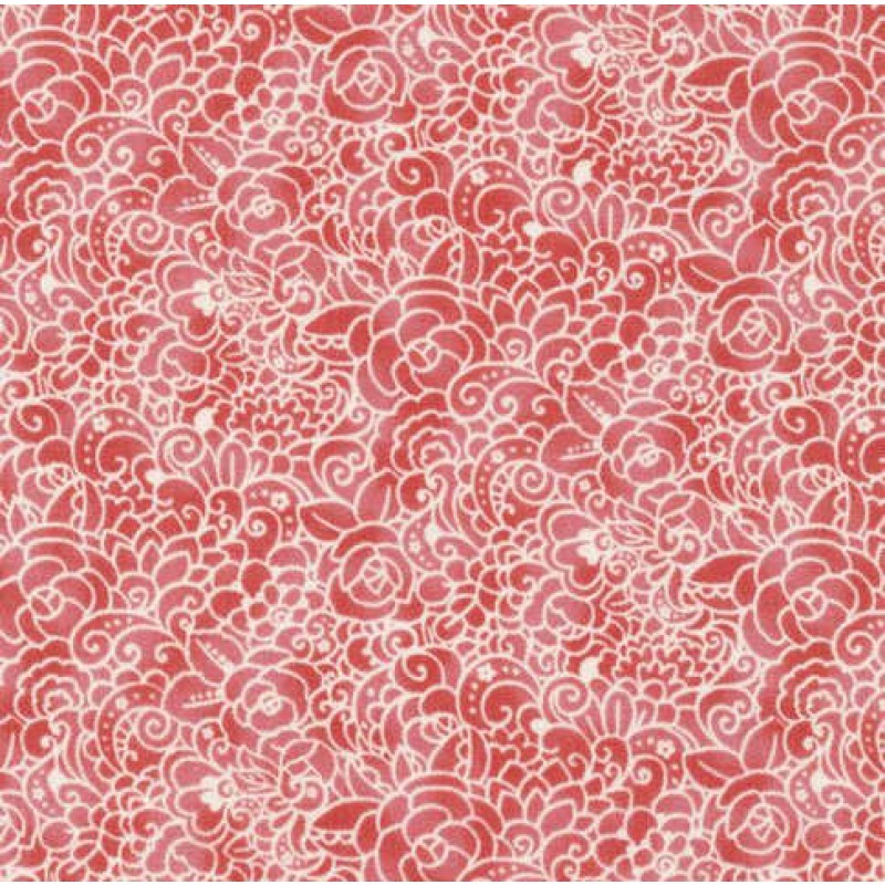 Vera Cruz : Floral Pink - NEDSAT : 80.- pr meter.