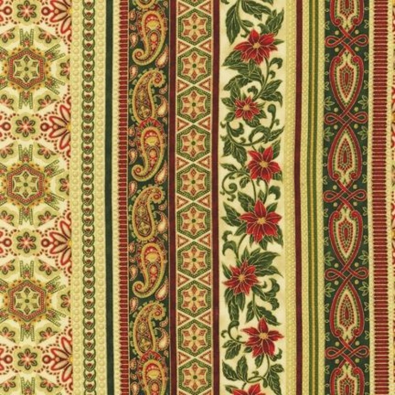 Holiday Flourish 5 : Ivory - NEDSAT : 80.- pr meter.