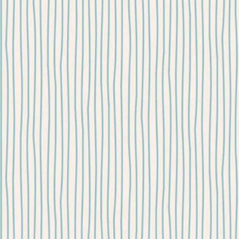 Tilda : Pen stripe - light blue