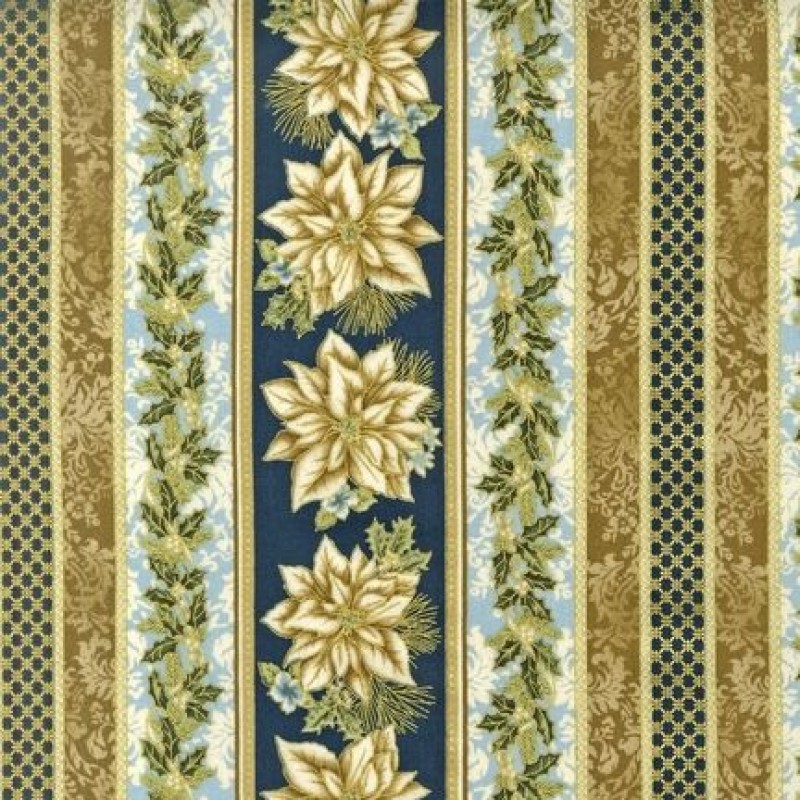 Holiday Flourish 6 : Panel - Creme