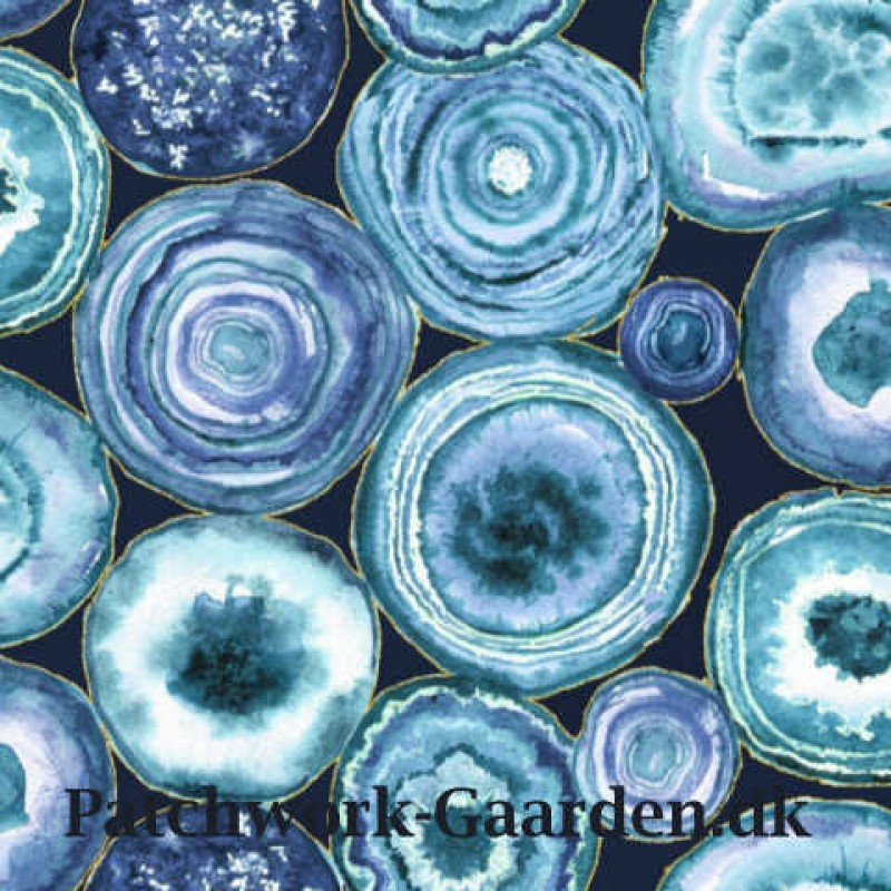 Prescious Metals : Gem stones - Blå