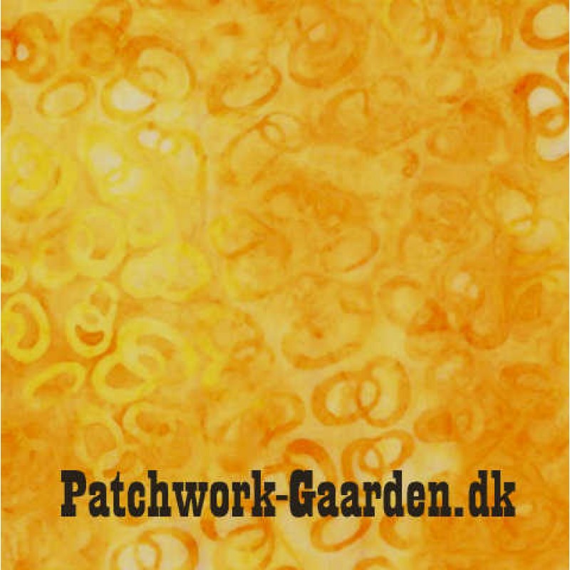 Retro Metro Batik : Yellow