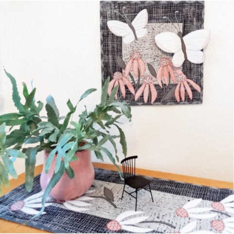 Solbritt & Maria quilt mønster : Rudbeckia