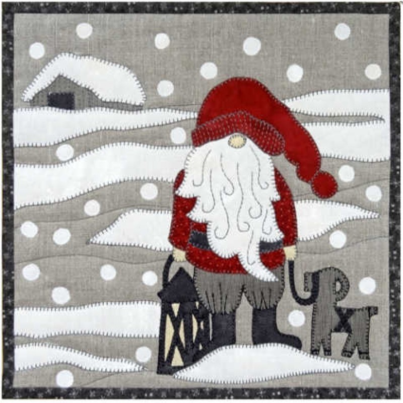 Solbritt & Maria quilt mønster : Kvällsbestyr