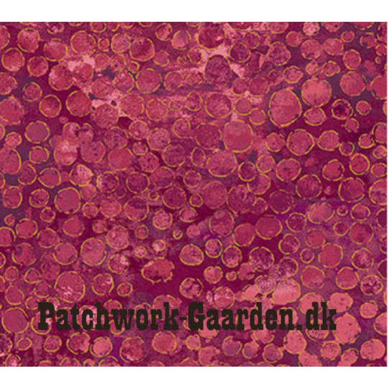 Shimmer : Mørk pink prikker