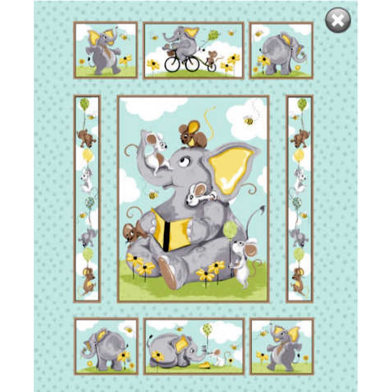 Susybee : Knightley the Elephant - panel