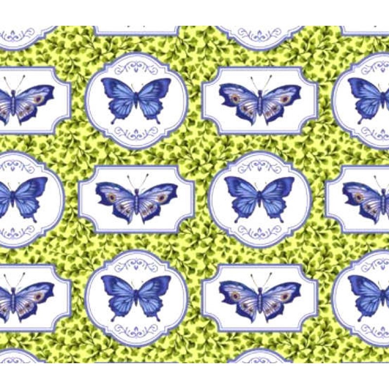 Botanical blues : sommerfugle.