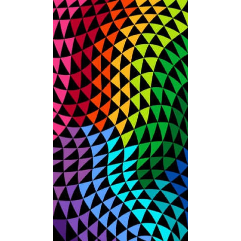 Colorwork Concepts : flydende trekanter