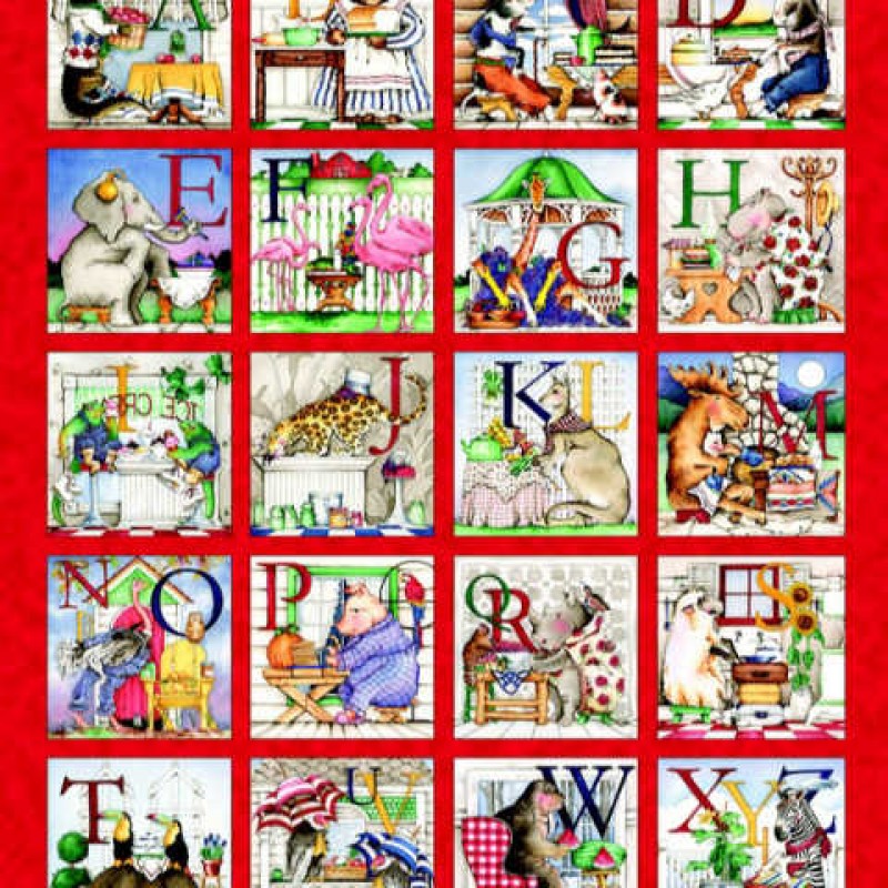 Hungry Animal Alphabet