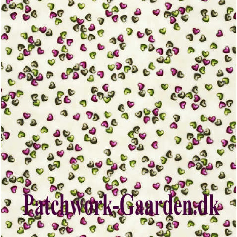 On top of the world : hjerter. - KUN 80.- pr meter