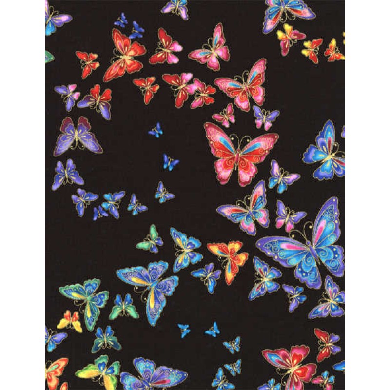 Allover Butterflies : Sommerfugle