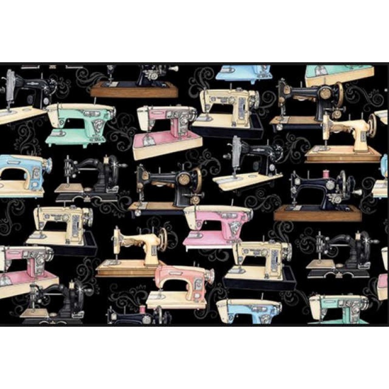 Thimble Pleasure : Gammeldags symaskiner.