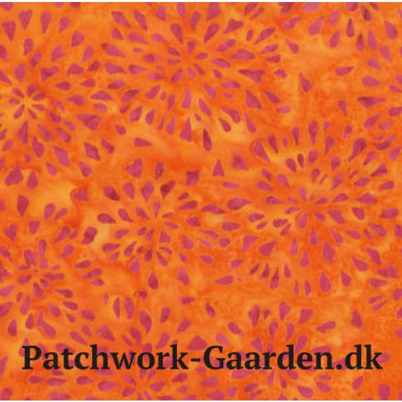 Anthology Batik : The Singing Butler - Orange