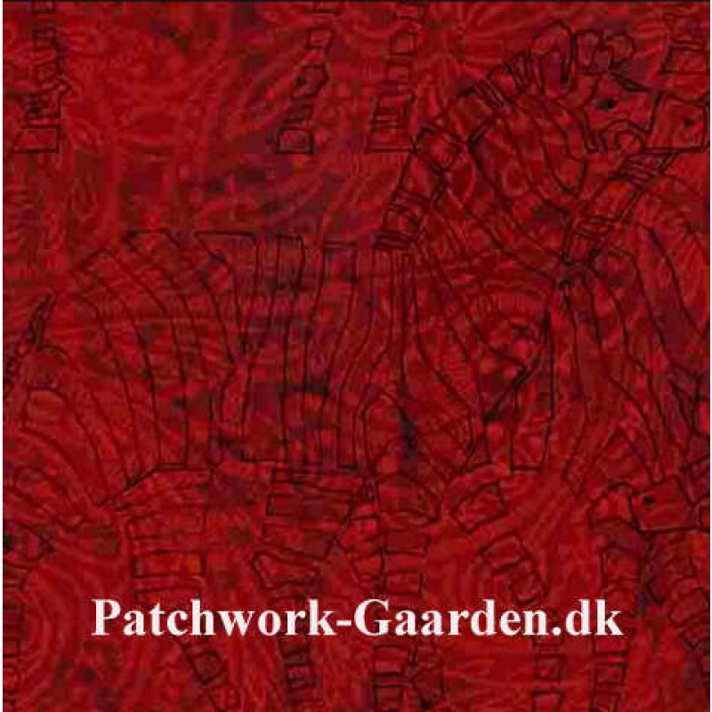 Jinny Beyer : Safari - Rød