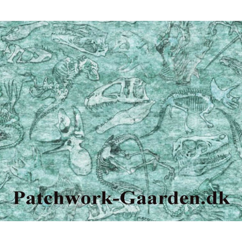 Lost World : Fossil aftryk - turkis