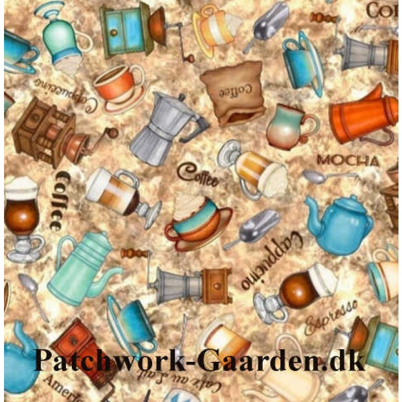 Cafe All Day : Kaffe motiver - lys