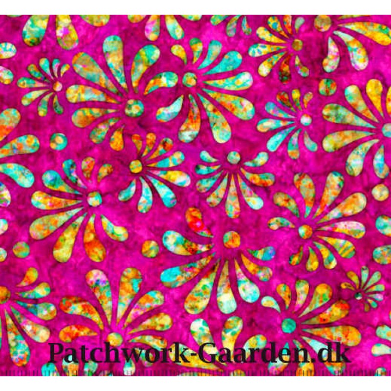 RADIANCE :STYLIZED FLORAL - FUCHSIA