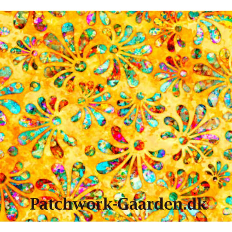 RADIANCE : STYLIZED FLORAL - Yellow