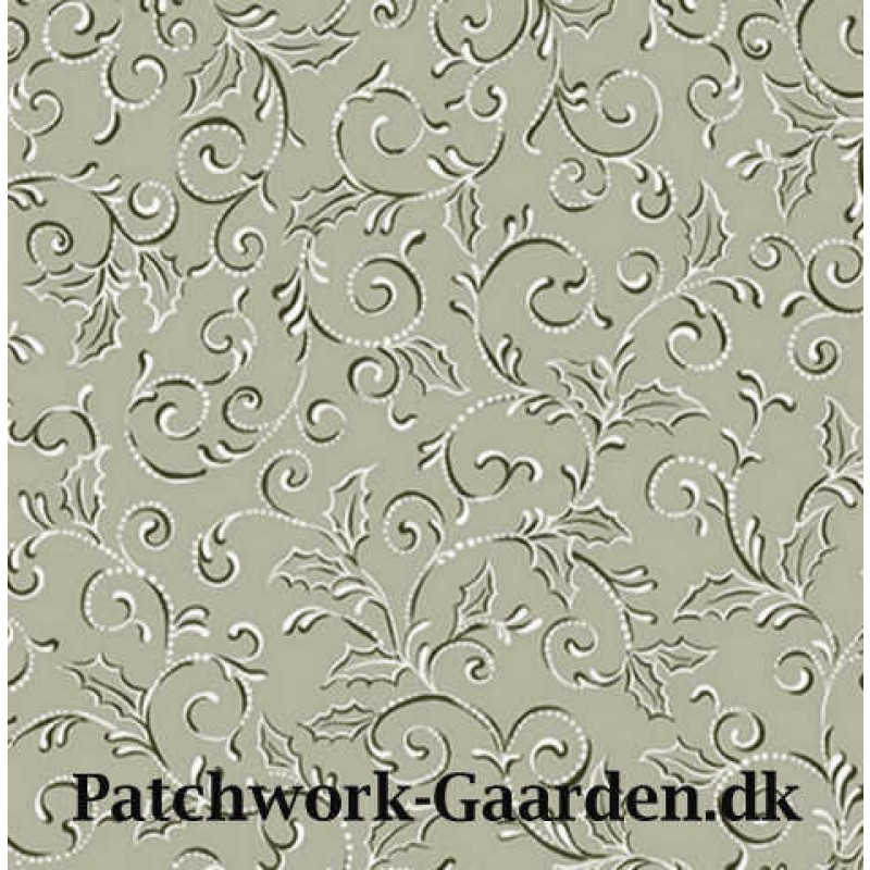 Pretty Poinsettas : Grå