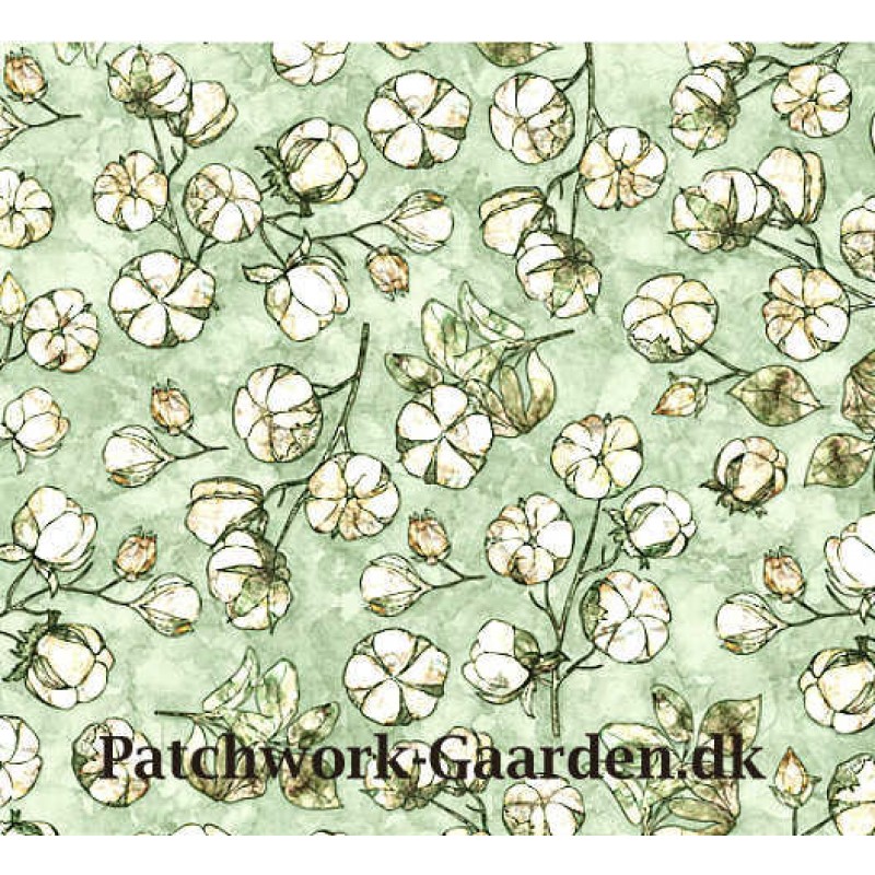 COTTON COUTURE : Cotton Toss- grøn