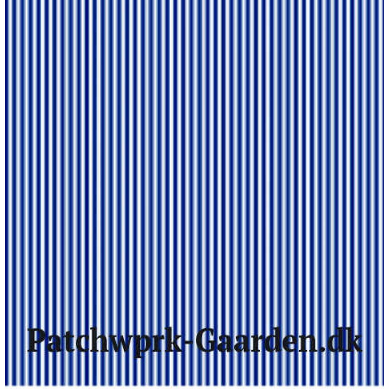 Dots & Stripes : Blå/hvid