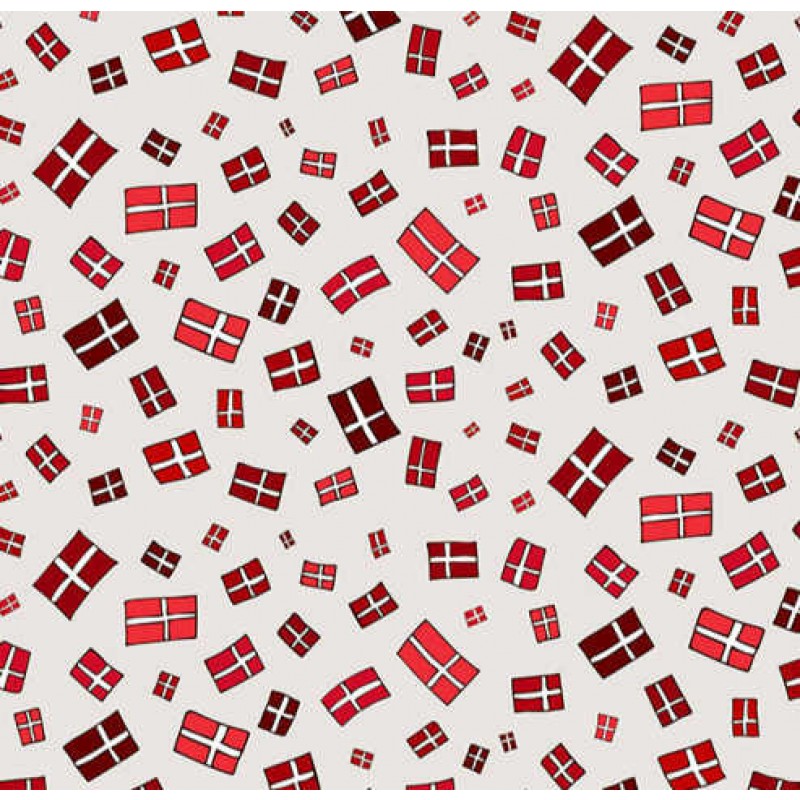 Red Collection : Flag - mellem store.