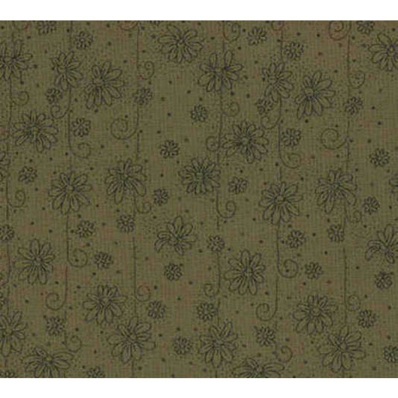 Annemie by Lecien : Støvet grøn