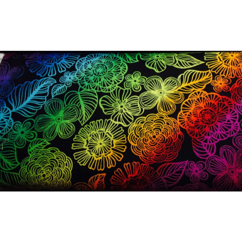 Color Crush : regnbue blomster