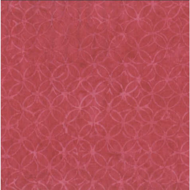 Bali Handpaints : Strawberry Circles