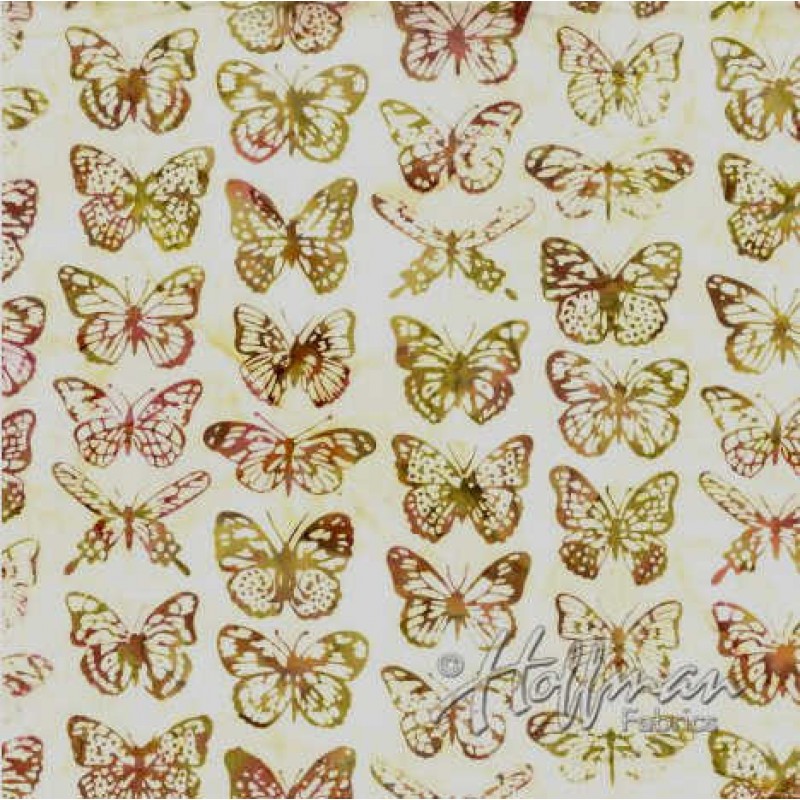 Bali Handpaints : Gardenia Butterfly