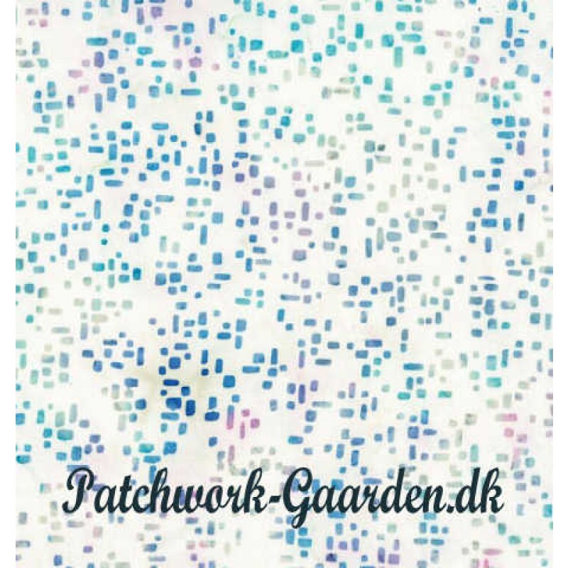 Bali Handpaints : Blå prikker