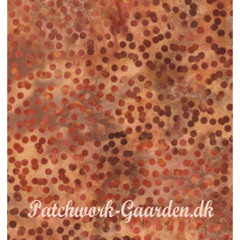 Bali Handpaints : Brune Prikker