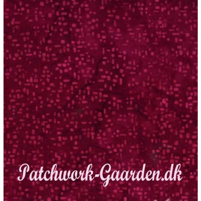 Bali Handpaints : Bordeaux rød