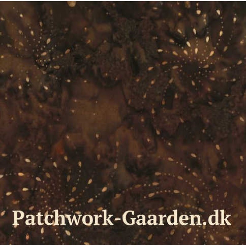 Bali Handpaints : Ditsy Spiral Havana