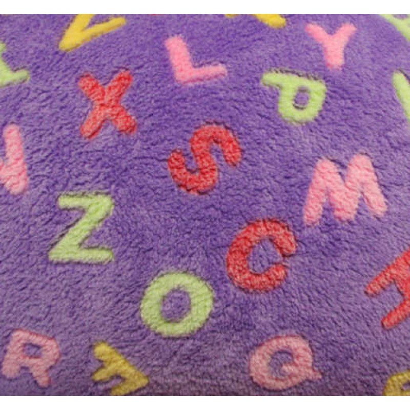 Romy : lilla med bogstaver. - SENDES KUN TILPAKKESHOPS