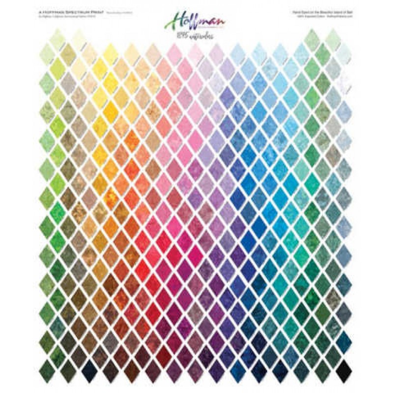 Watercolor Color Card