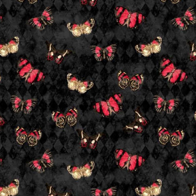 HARLEQUIN POPPIES : Sommerfugle