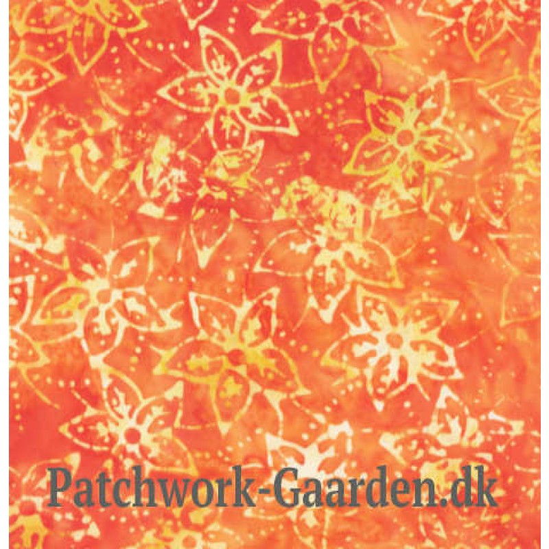 Anthology Batik : Botanicals - Orange
