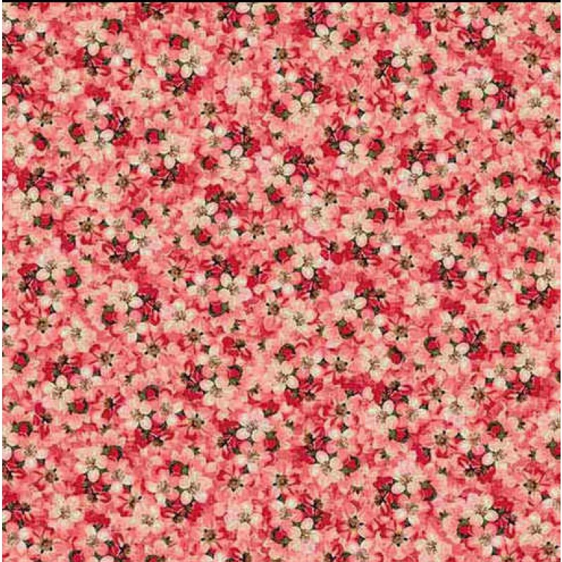 Romance : lyserøde små blomster