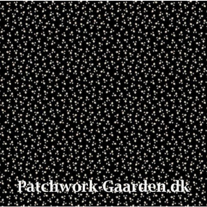 Nellies Shirtings : Sort