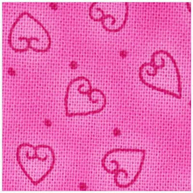 Quilters Basic : Pink Hjerter