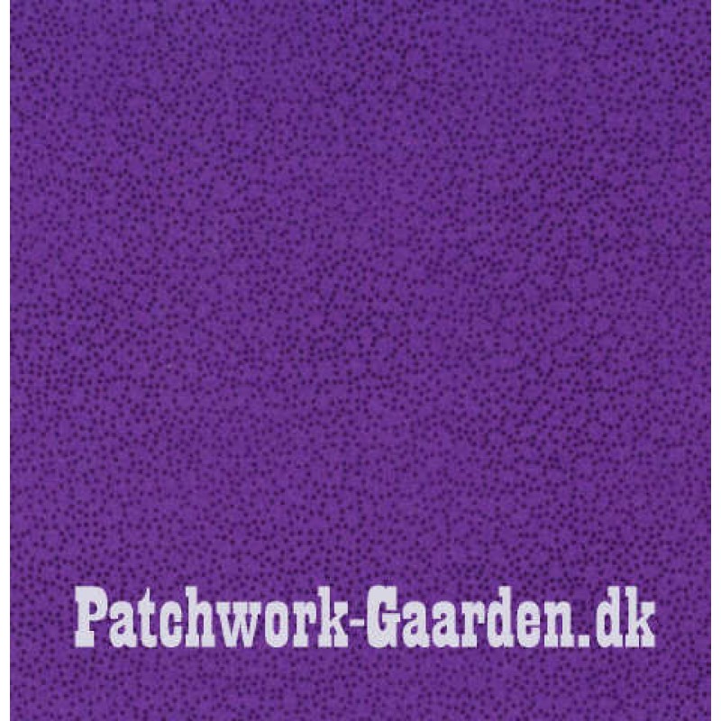 Quilters basic : Mørke lilla prikker
