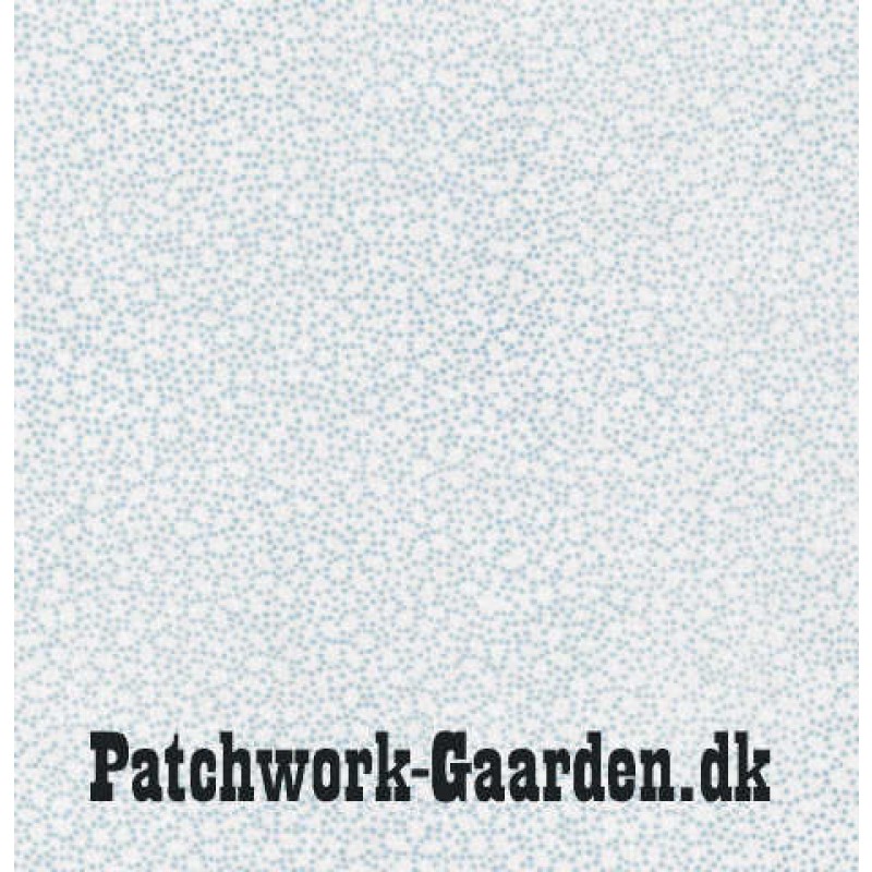 Quilters basic : Lyseblå prikker