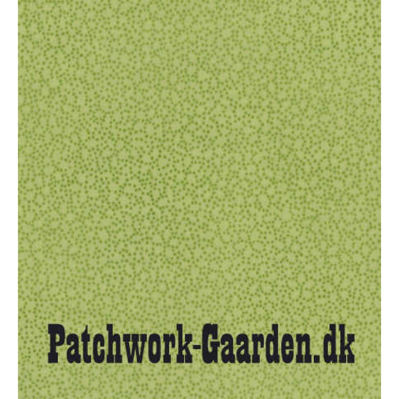 Quilters basic : Lysegrønne prikker